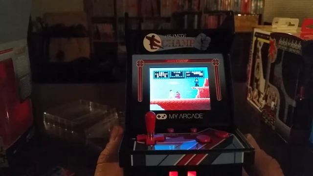 My Arcade Micro Player Retro Arcade pt.1 - Karate Champ & Galaga unboxing & game play смотреть онлайн