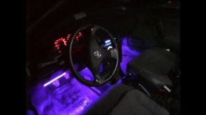 RGB подсветка ног ваз 2112