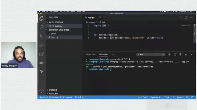 Live Code Session - Semgrep and the future of Static Analysis смотреть онлайн