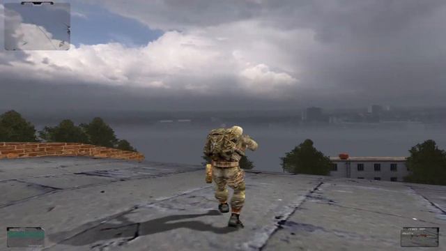 STALKER Билд 1475, бродим по билдовскому заводу ''Росток'' и по старой X-18 смотреть онлайн