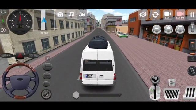 MiniBus Simulator Vietnam #1 Ford Transit City Driving Part 1 - Best Android Games смотреть онлайн