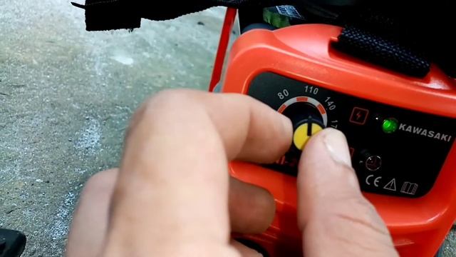 kawasaki 200A inverter welding machine maliit lang pero sulit true rated amps spark test смотреть онлайн