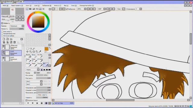 MC Speed Art №3 "Mr. Goredan" (Пробуем рисовать в другом стиле) смотреть онлайн