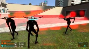 у меня дома монстры! игра в гарисмод!