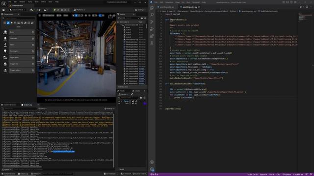 Unreal Python API - Asset Setup 01 смотреть онлайн