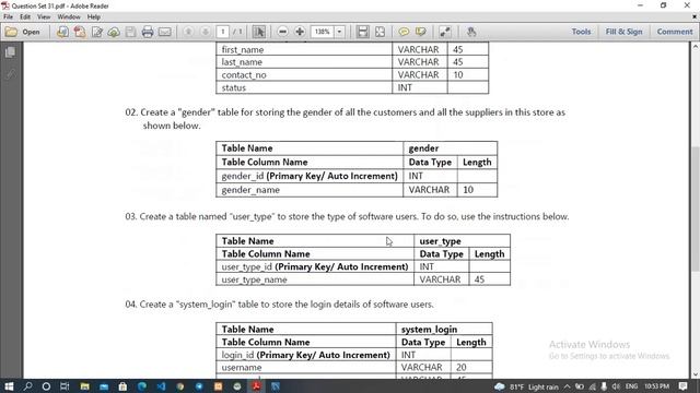 DBMS Question Session Task No 31 | 1st Year | Semester 01 | Java Institute | Nimesh Dilshan смотреть онлайн