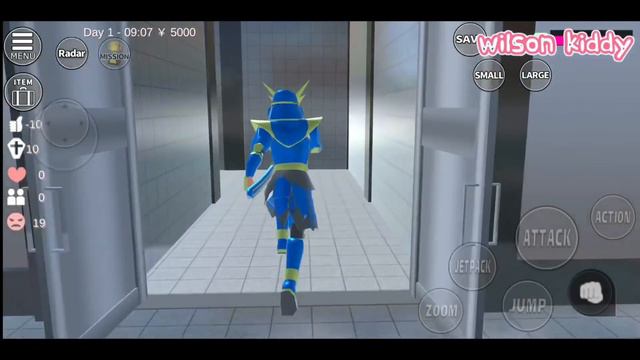 Takagi Jadi Ubiman Raksasa vs Mobil Polisi dan Geng Yakuza | Sakura School| Game Wilson Kiddy смотреть онлайн