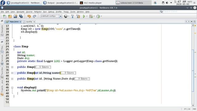 Constructor in Java| Constructor Overloading Java| this() constructor in Java смотреть онлайн