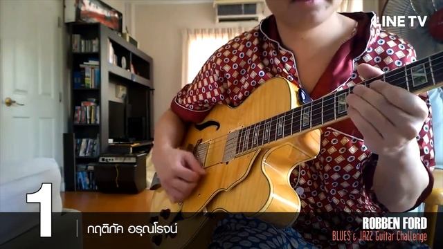 ROBBEN FORD Blues & Jazz Guitar Challenge - หมายเลข 1 смотреть онлайн