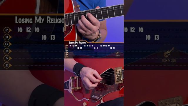 R.E.M. - Losing My Religion | Tab | Guitar tutorial смотреть онлайн