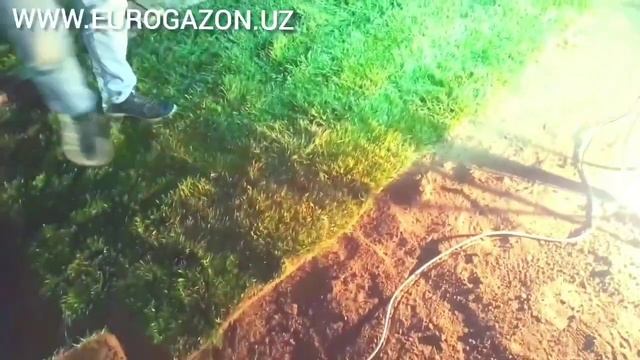 Газон /Футбольное Поле / Наша работа под ключ смотреть онлайн