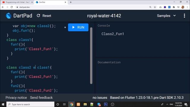 Flutter Mobile App Development | Learn Dart | Part 12 | Interface or Implements смотреть онлайн