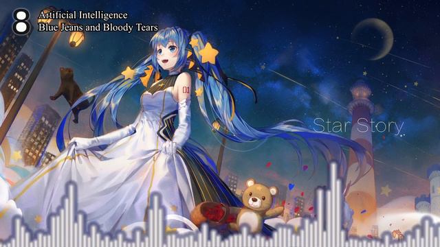 Nightcore - Blue Jeans and Bloody Tears смотреть онлайн