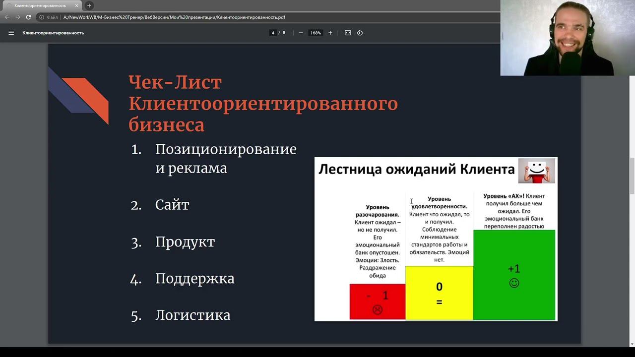 Тренинг - "Клиентоориентированность"