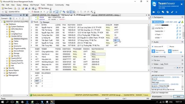 [SQL Server] KTeam: Buổi 03 - Hàm kết hợp, gom nhóm và truy vấn lồng смотреть онлайн