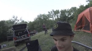 18+!!! Отдых на природе с ночевками)))))) День 1. Не до рыбалки!!!)))))
