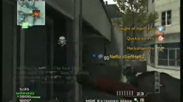 MW3 Wiimote sniping MSR 34-15 смотреть онлайн