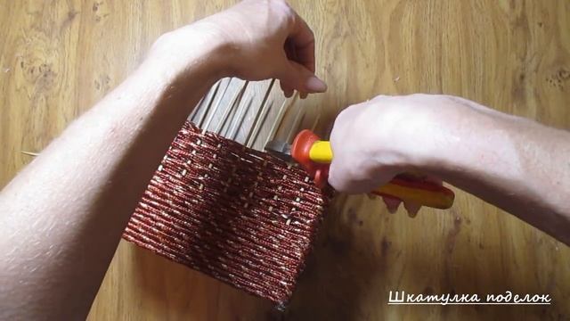 Посмотрите какую красоту я сделала из простой коробки от пирожного, такое не купишь в магазине. смотреть онлайн