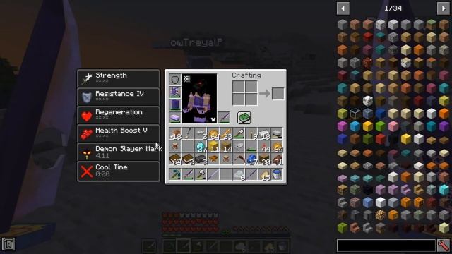 UNLIMITED BREATHING IS OP! Minecraft Demon Slayer Mod смотреть онлайн