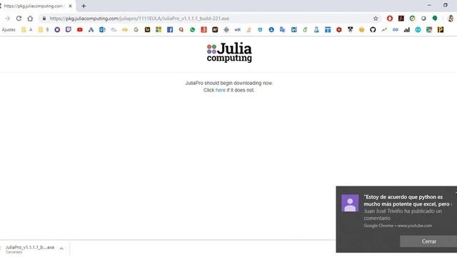 ¿DEBERÍAS APRENDER JULIA? ?? JULIA VS PYTHON VS R смотреть онлайн
