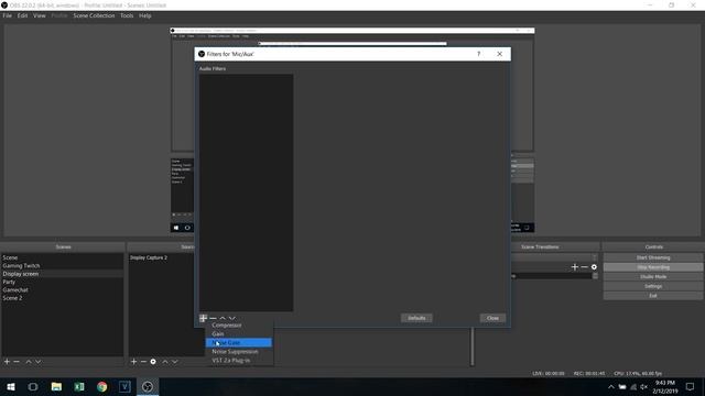 How To Fix Microphone Audio (remove Clicks/background Noise) With OBS!