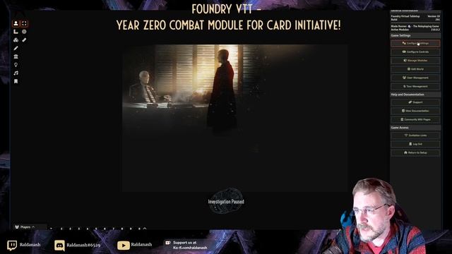 Foundry VTT - Year Zero Combat Module - a quick intro смотреть онлайн