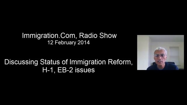 Radio Show, 2014 February 12, Discussing Status of Immigration Reform, H-1, EB-2 смотреть онлайн