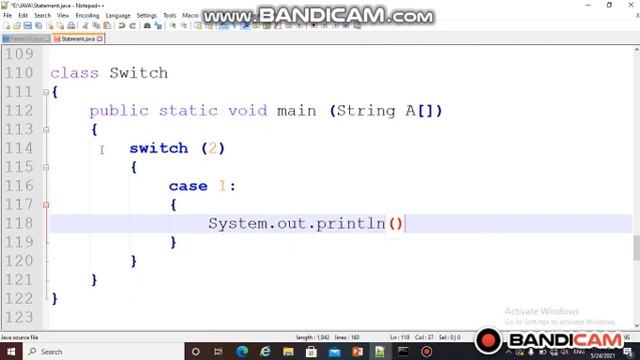 21. Switch Statement in Java Program (Hindi) смотреть онлайн