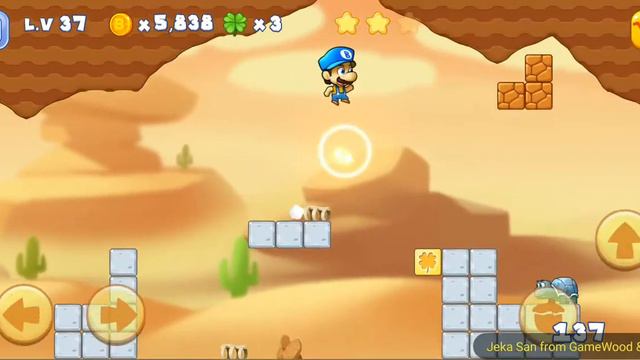 Level 37. Прохождение игры Super Bobby's World — Free Run Game на Android смотреть онлайн