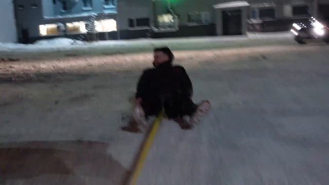 ПОГОНЯ на САНКАХ с ПОЛИЦИЕЙ смотреть онлайн