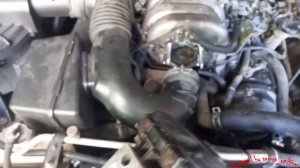Чистка датчика MAF(ДМРВ) и дроссельной заслонки Land Cruiser 100
