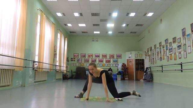 Мастер-класс. Проводит Вера Овчинникова. Часть вторая — продольный штагат. смотреть онлайн