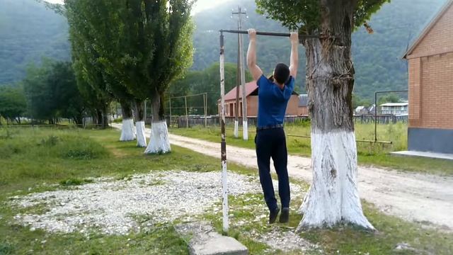 Подтягивание на перекладине(День 27-30) 89 подтягиваний!!! смотреть онлайн