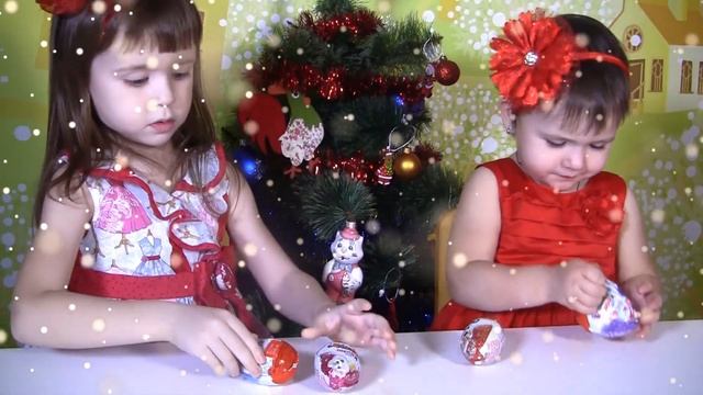 ❄ Волшебный ? Новогодний ПОДАРОК Сюрприз от Деда Мороза на Новый Год! ? Новогодние Киндер сюрпризы смотреть онлайн
