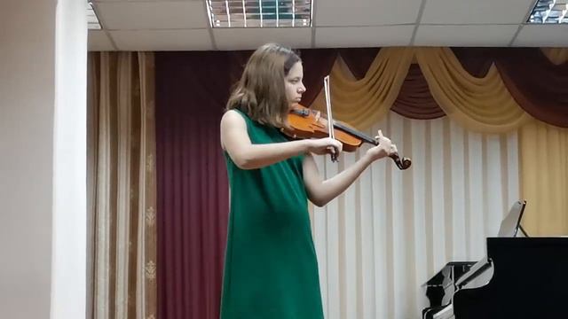 Харитонова Елизавета Андреевна,ДМШ 4,г Самара, номинация: скрипка, 1гр(11л), Роде, Каприс 22. смотреть онлайн