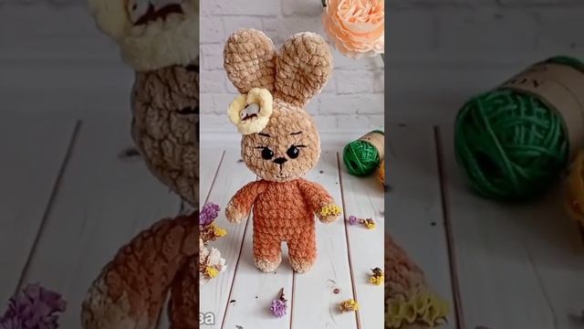 Заинька в пижамке. #зайка #амигуруми #мк смотреть онлайн