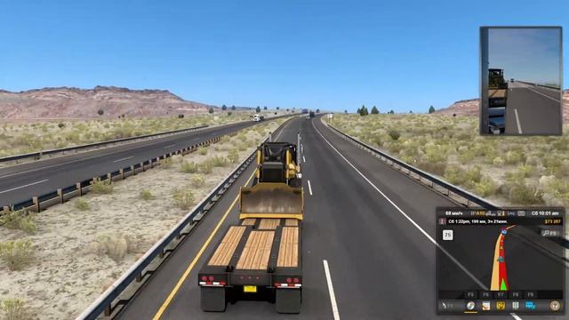 Везем тяжелый груз в American Truck Simulator ➤ ATS игра 2021 смотреть онлайн