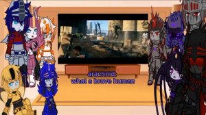 Transformers prime react to lockdown vs Optimus