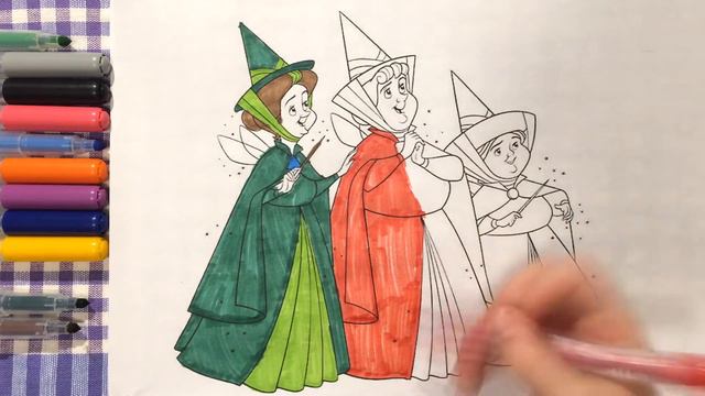 КАК РАЗРИСОВАТЬ ФЕЙ из мультфильма 