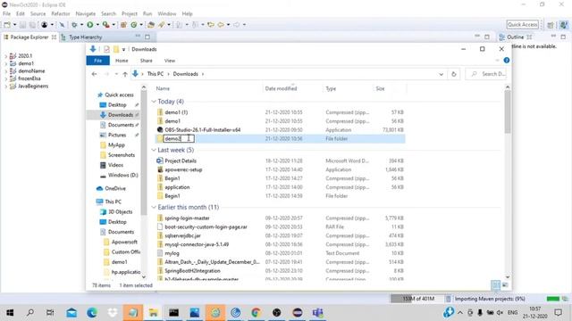 Spring Boot Beginner - WAR file and JAR file different is shown in eclipse in Tamil смотреть онлайн