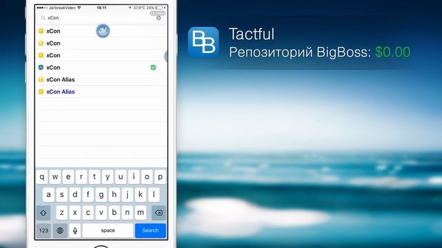 Tactful — 3D Touch для Cydia