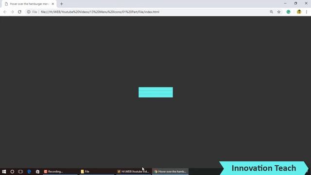 #Part_02 Hover over the hamburger menu to transform it into Forward | Using HTML and CSS. смотреть онлайн