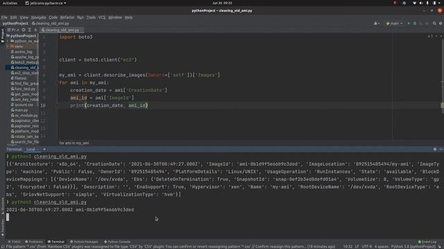 How to clean old AMI using Boto3 смотреть онлайн