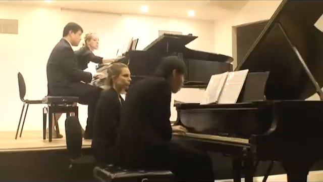 Gustav Holst - The Planets, Op. 32 - VI. Uranus, the Magician (for 2 Pianos) смотреть онлайн