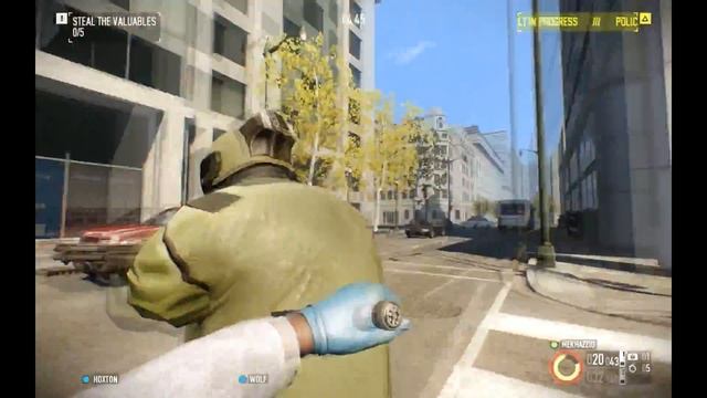 Payday 2: "Are you kidding me?" bulldozer knife kill смотреть онлайн