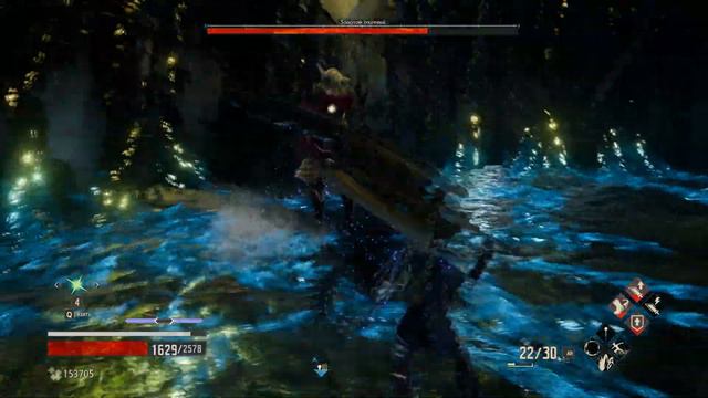 Code Vein: Прохождение соло (без комментариев) #8 ➤ Сумрачная пещера ➤ Золотой охотник.