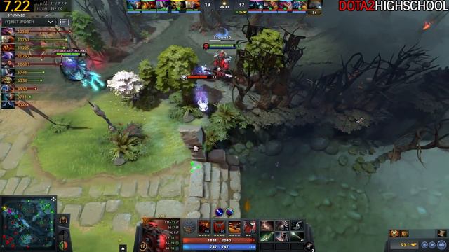 RESOLUTION [Axe] Berserker Call Level God Aggressive Gameplay 7.22 Dota 2 смотреть онлайн