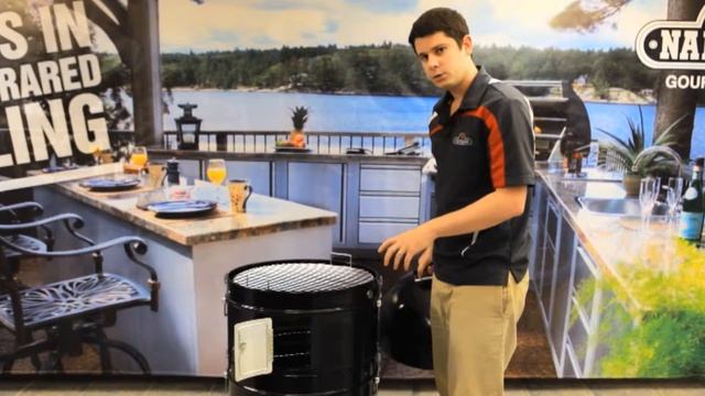 Канадский угольный гриль-смокер Napoleon®Apollo AS300K - www.Grill-Tut.ru смотреть онлайн