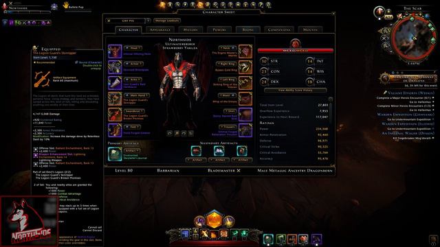 Neverwinter Mod 19 - Legion Guard Set Maps Of Avernus My Experience Northside Barbarian смотреть онлайн