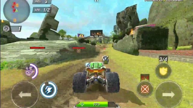 RACE: Ракеты Арена Машины Экшн. Обзор игры,первый взгляд и оценка. смотреть онлайн